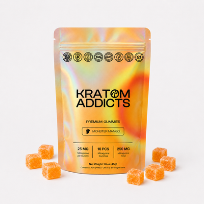 Monster Mango MIT Kratom Gummies