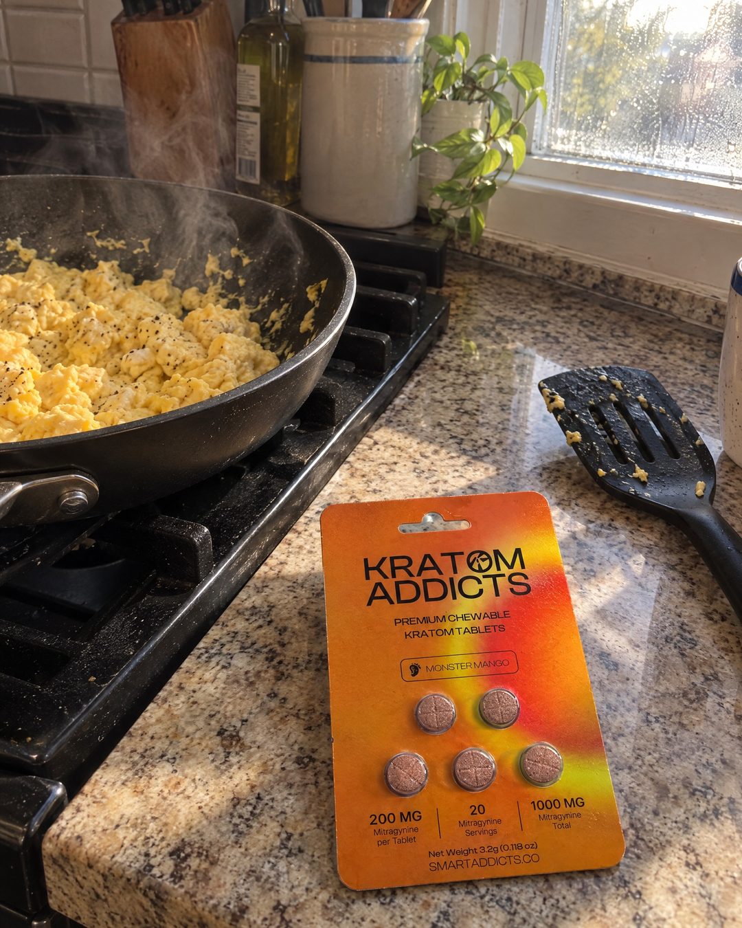 Monster Mango MIT Kratom Chewable Tablets