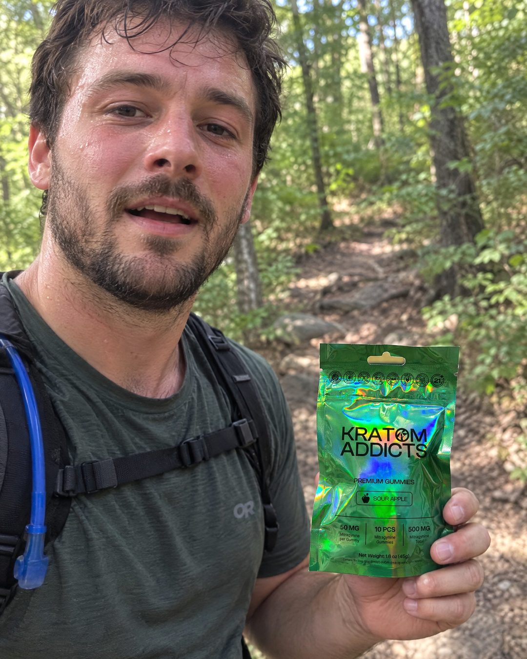 Sour Apple MIT Kratom Gummies