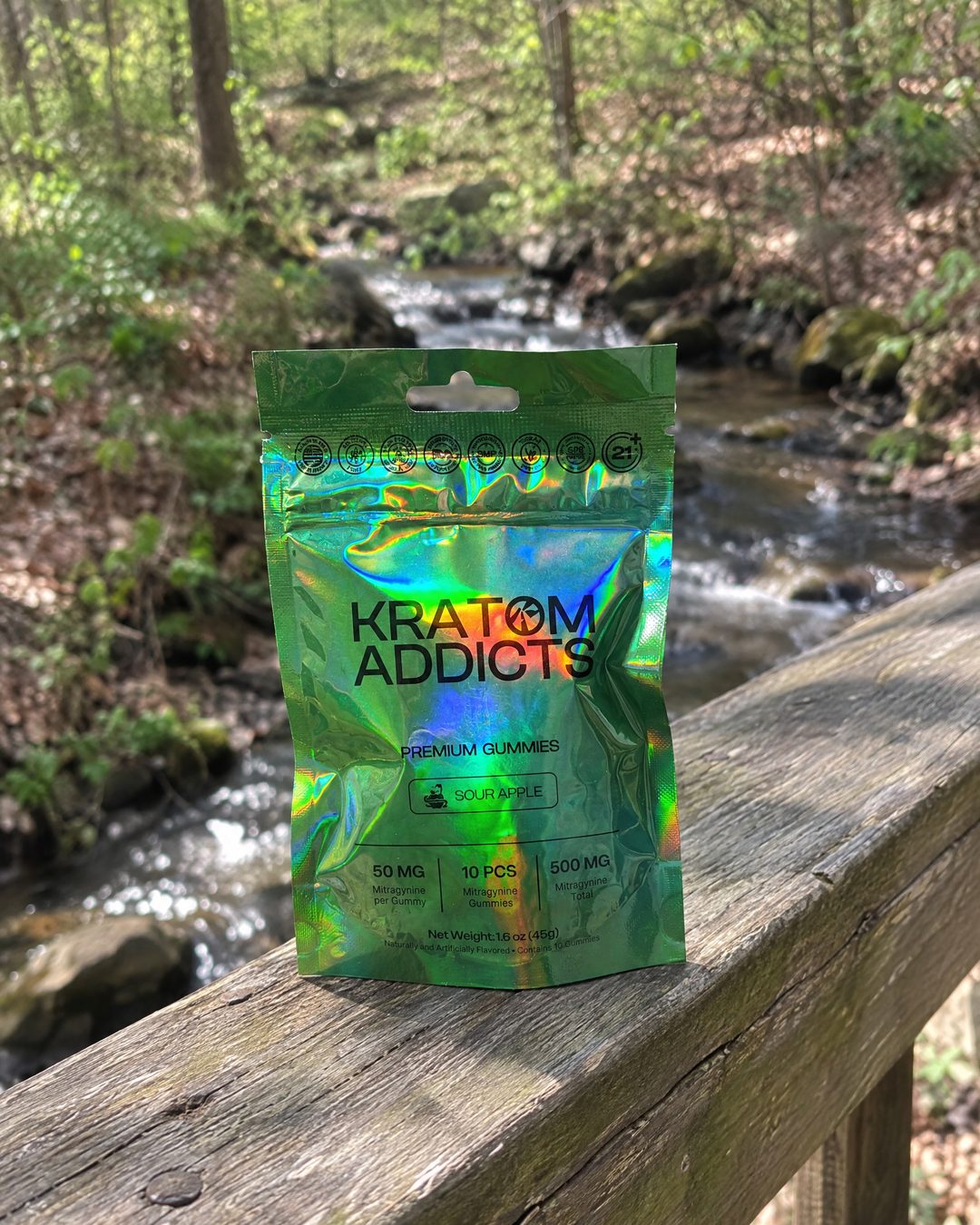 Sour Apple MIT Kratom Gummies
