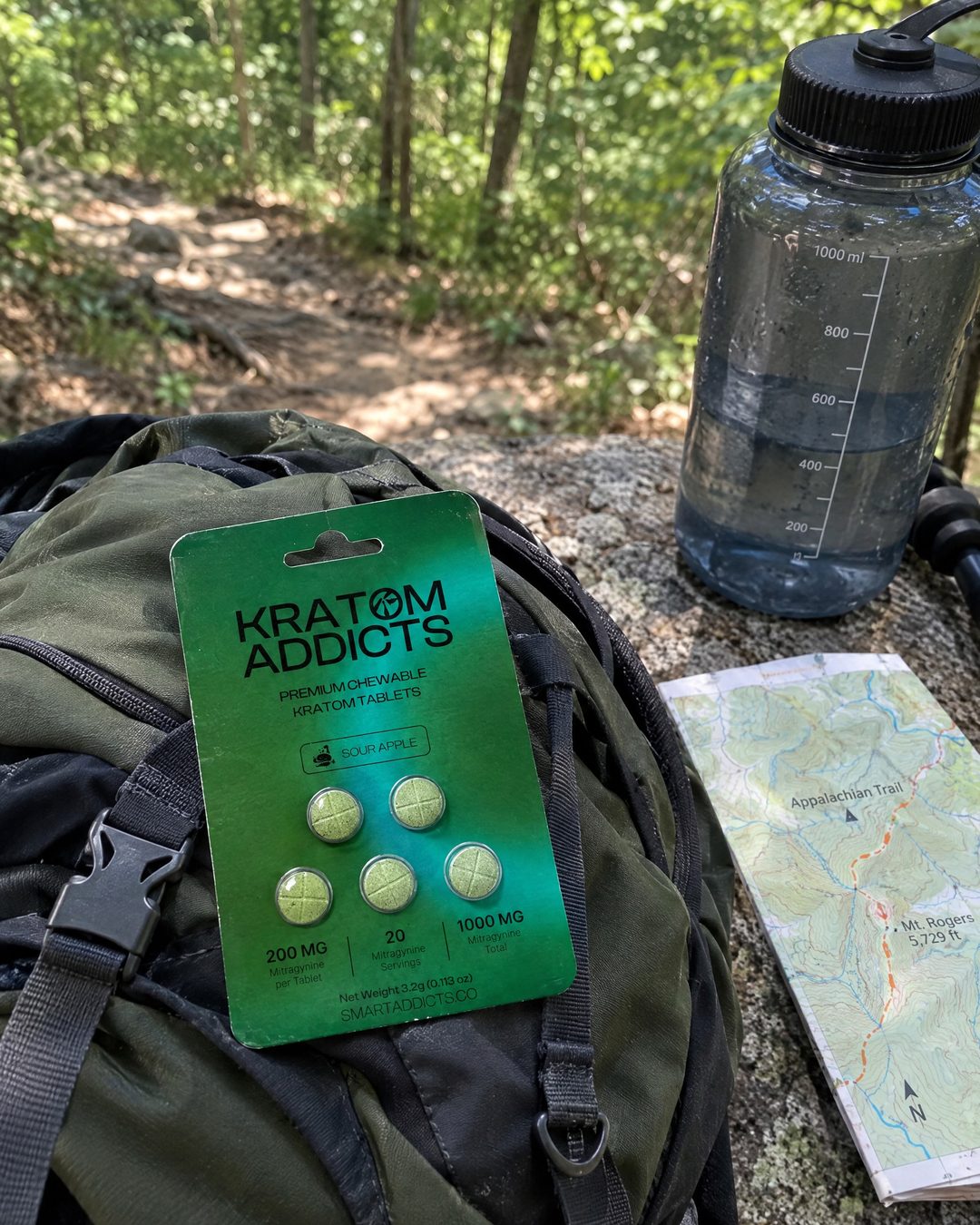 Sour Apple MIT Kratom Chewable Tablets