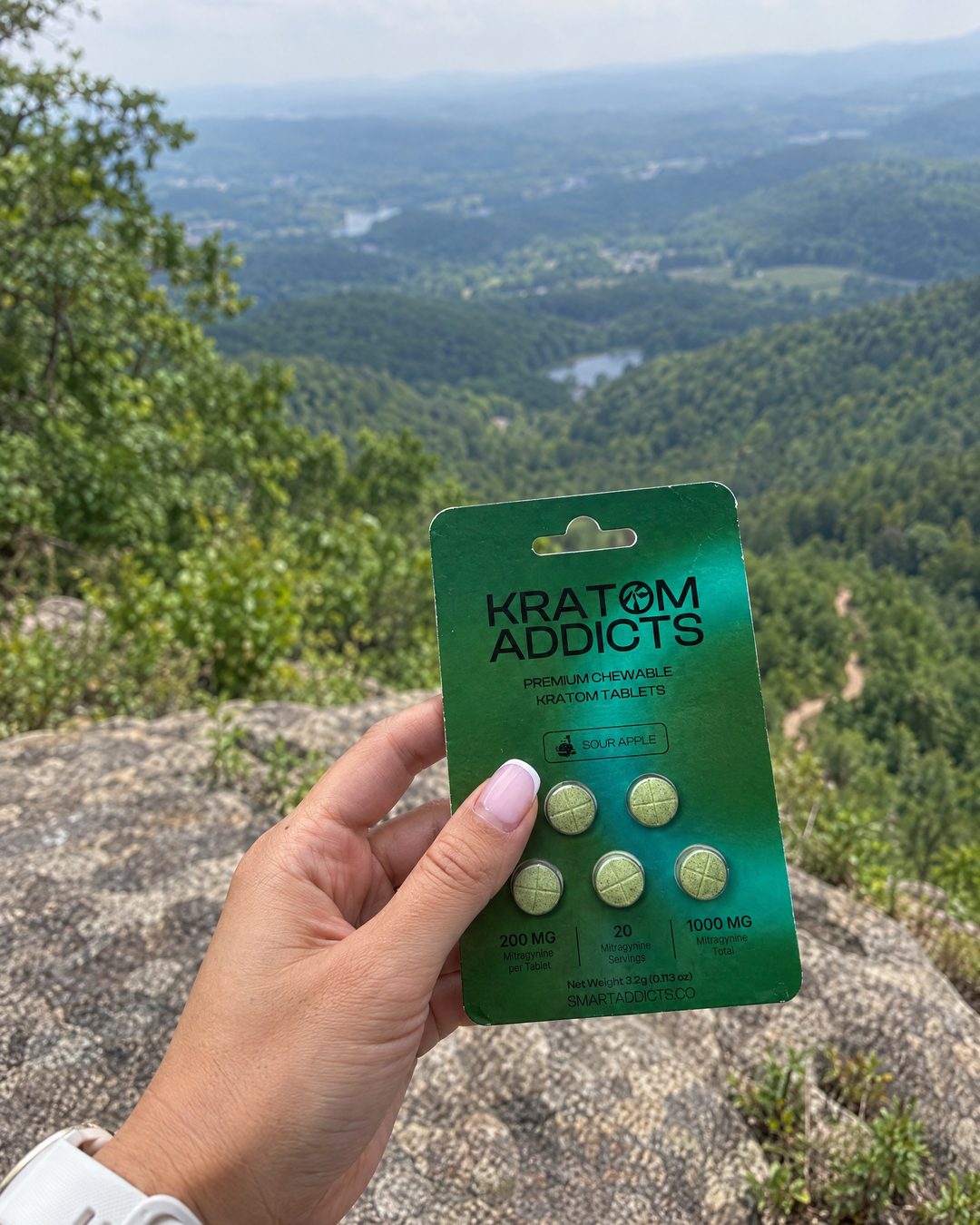 Sour Apple MIT Kratom Chewable Tablets