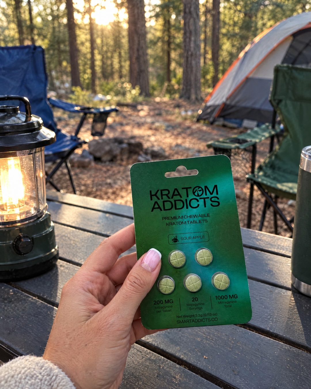 Sour Apple MIT Kratom Chewable Tablets