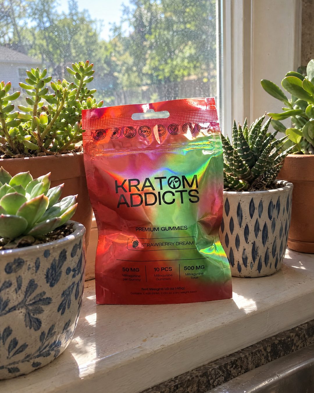 Strawberry Dream MIT Kratom Gummies