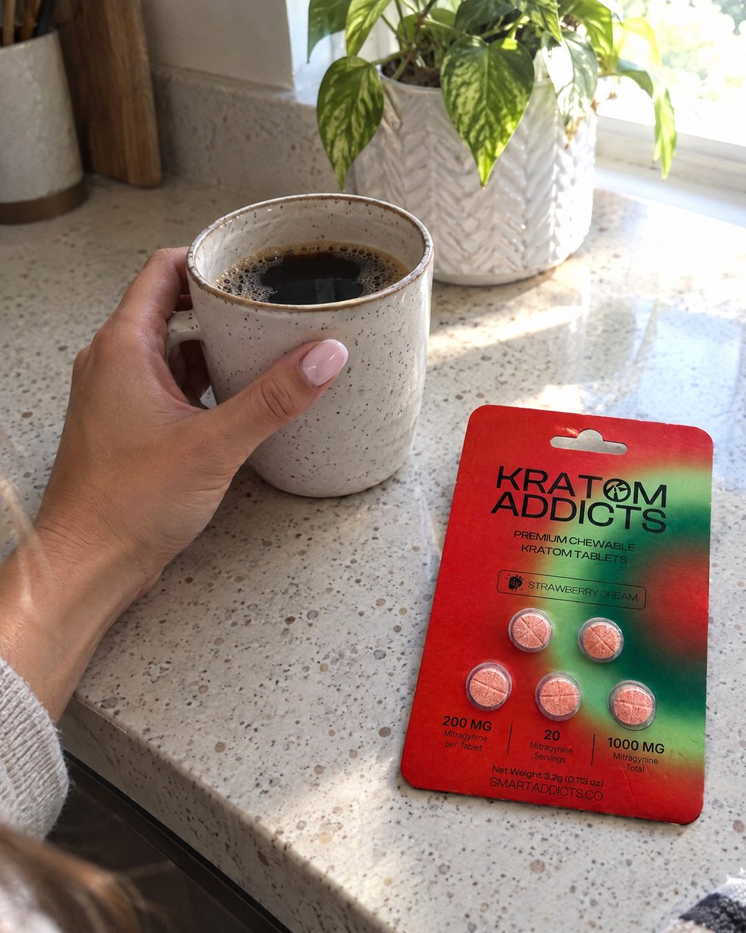 Strawberry Dream MIT Kratom Chewable Tablets
