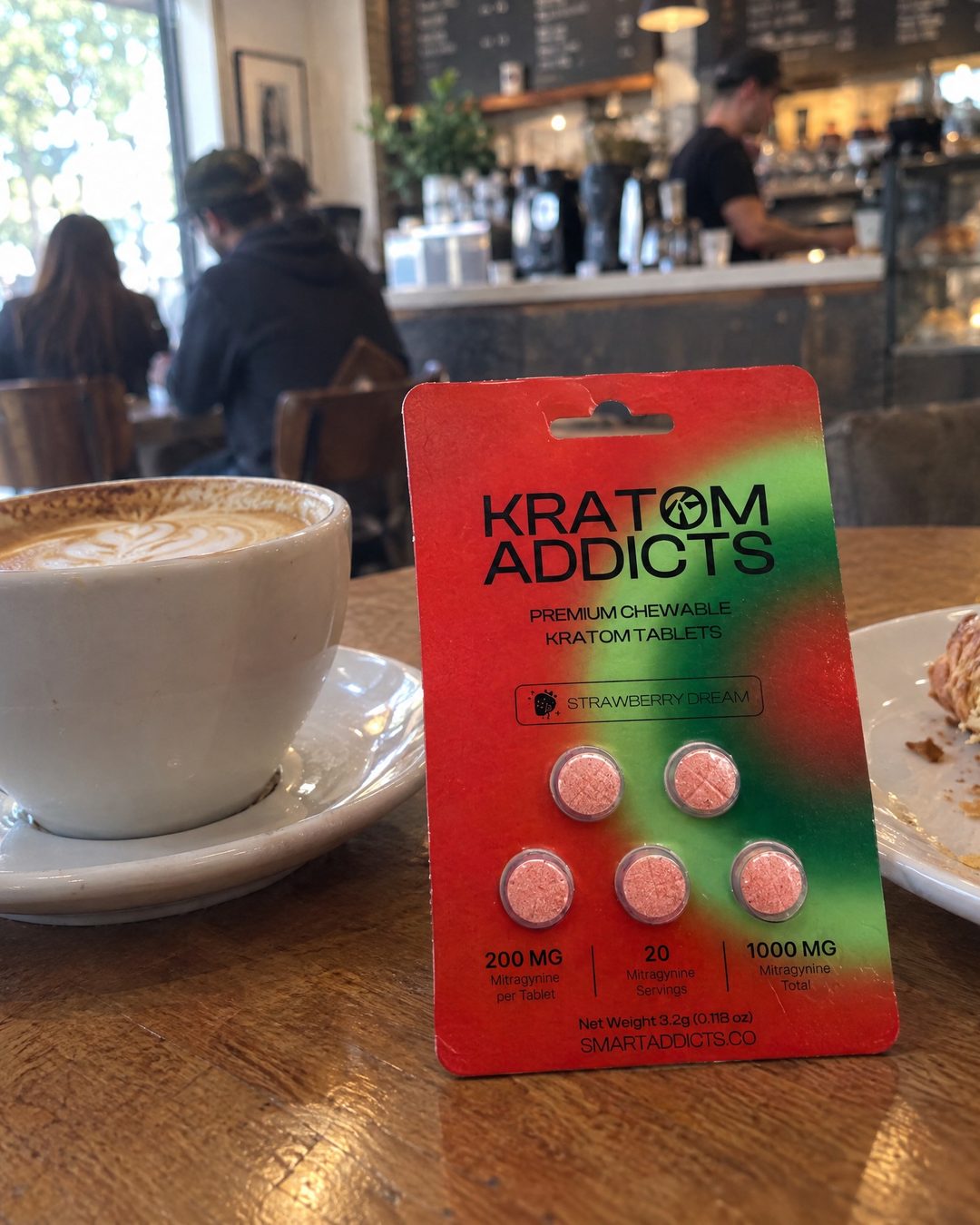 Strawberry Dream MIT Kratom Chewable Tablets