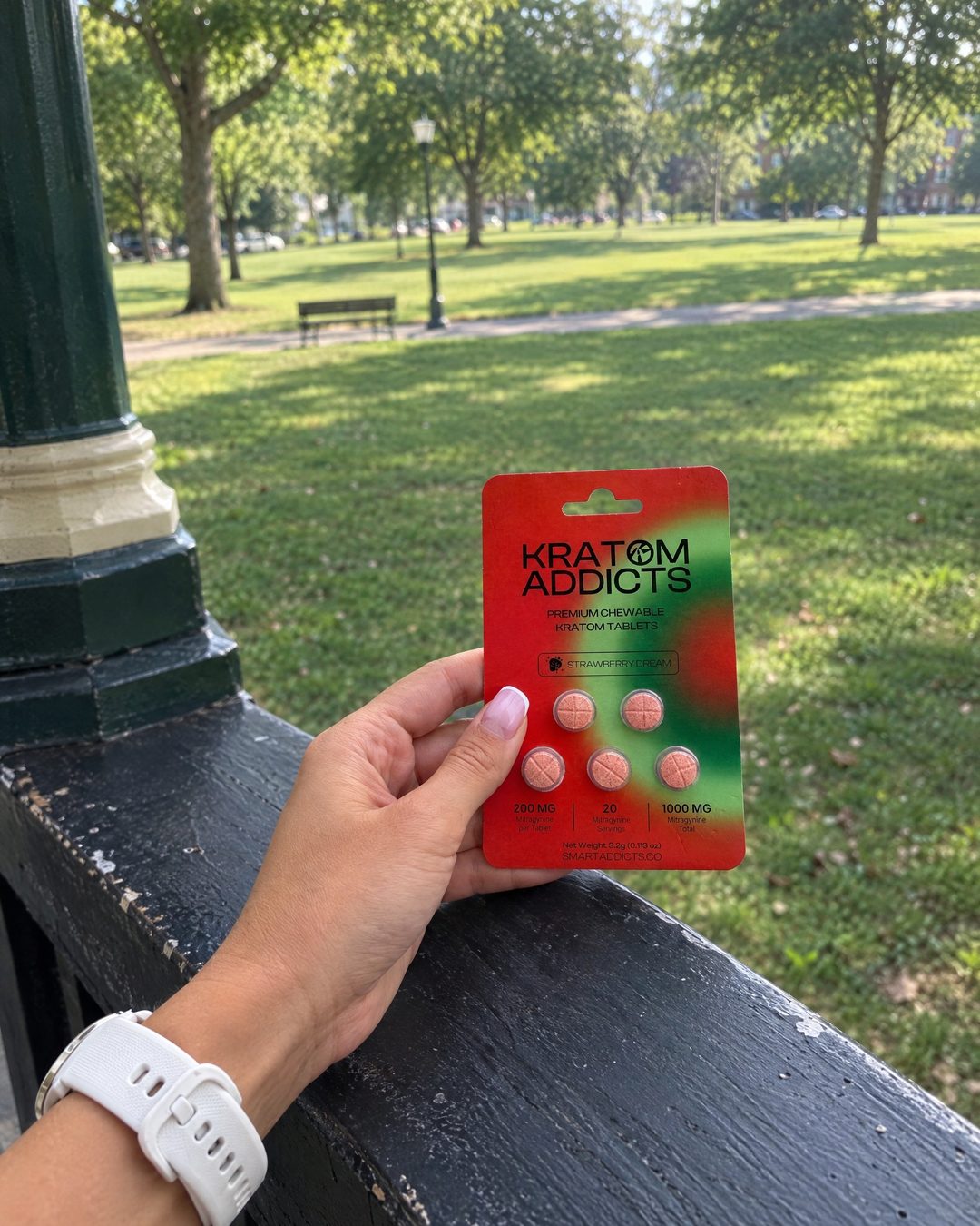Strawberry Dream MIT Kratom Chewable Tablets