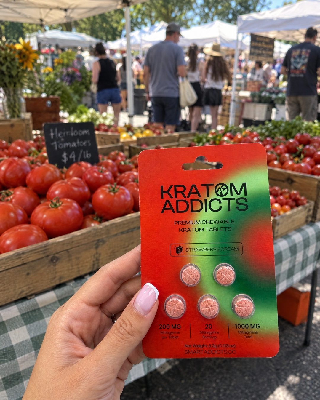 Strawberry Dream MIT Kratom Chewable Tablets