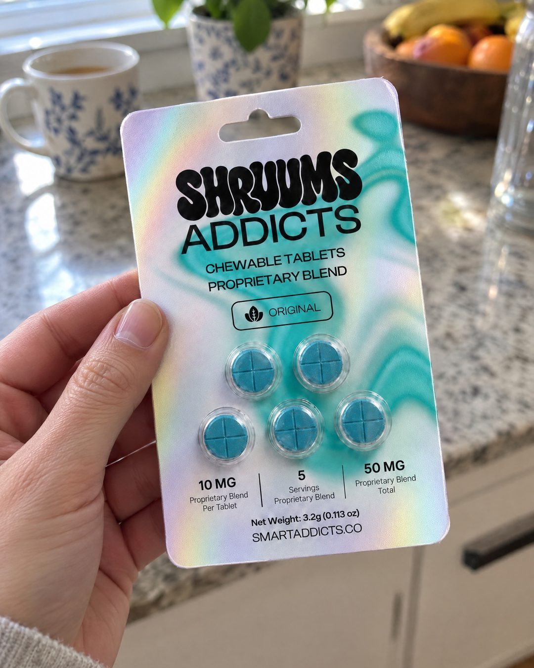 The Original Mushroom Chewable Tablets