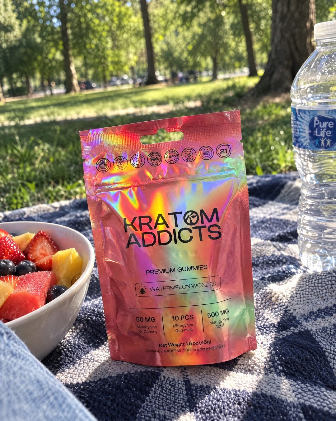 Watermelon Wonder MIT Kratom Gummies