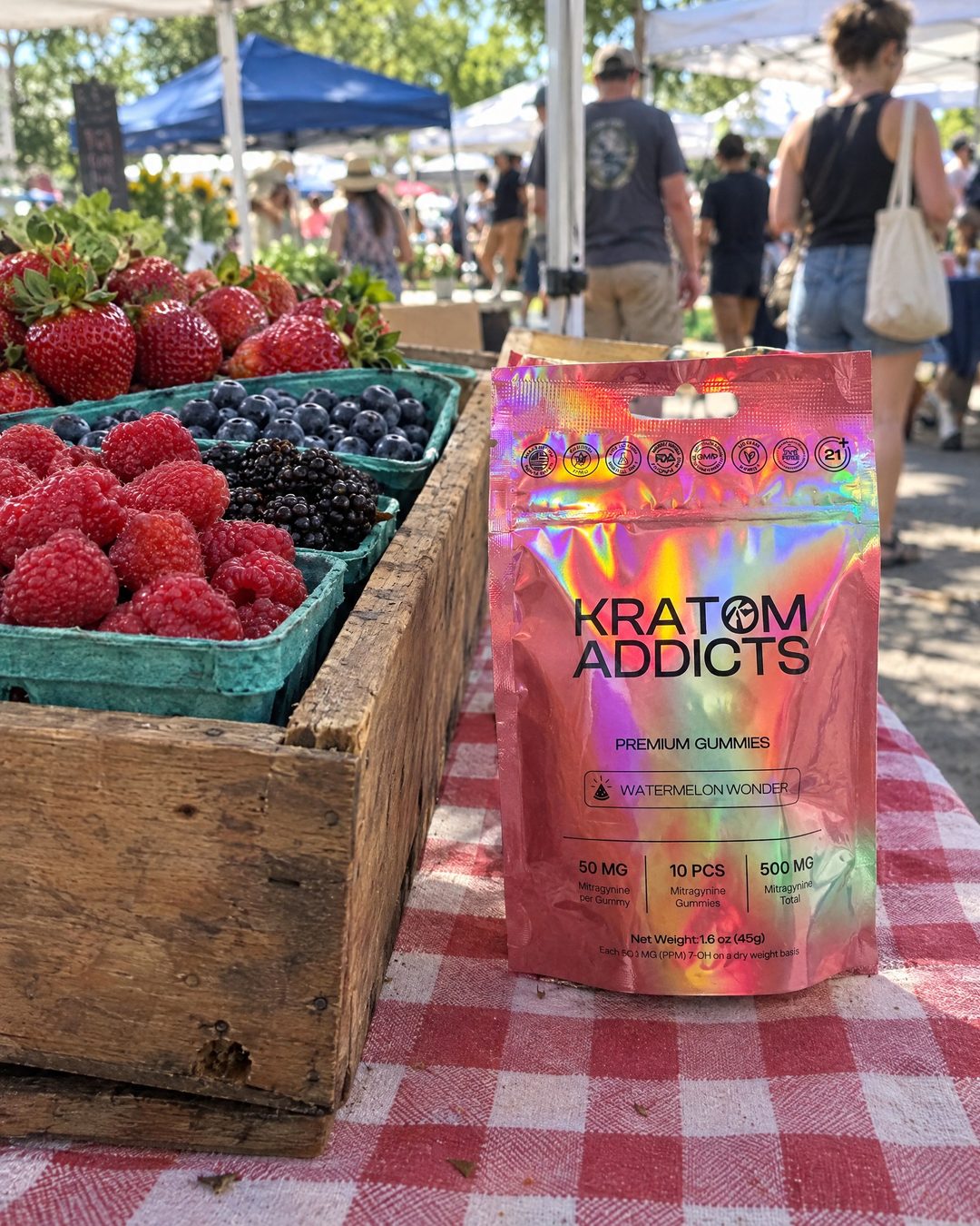 Watermelon Wonder MIT Kratom Gummies
