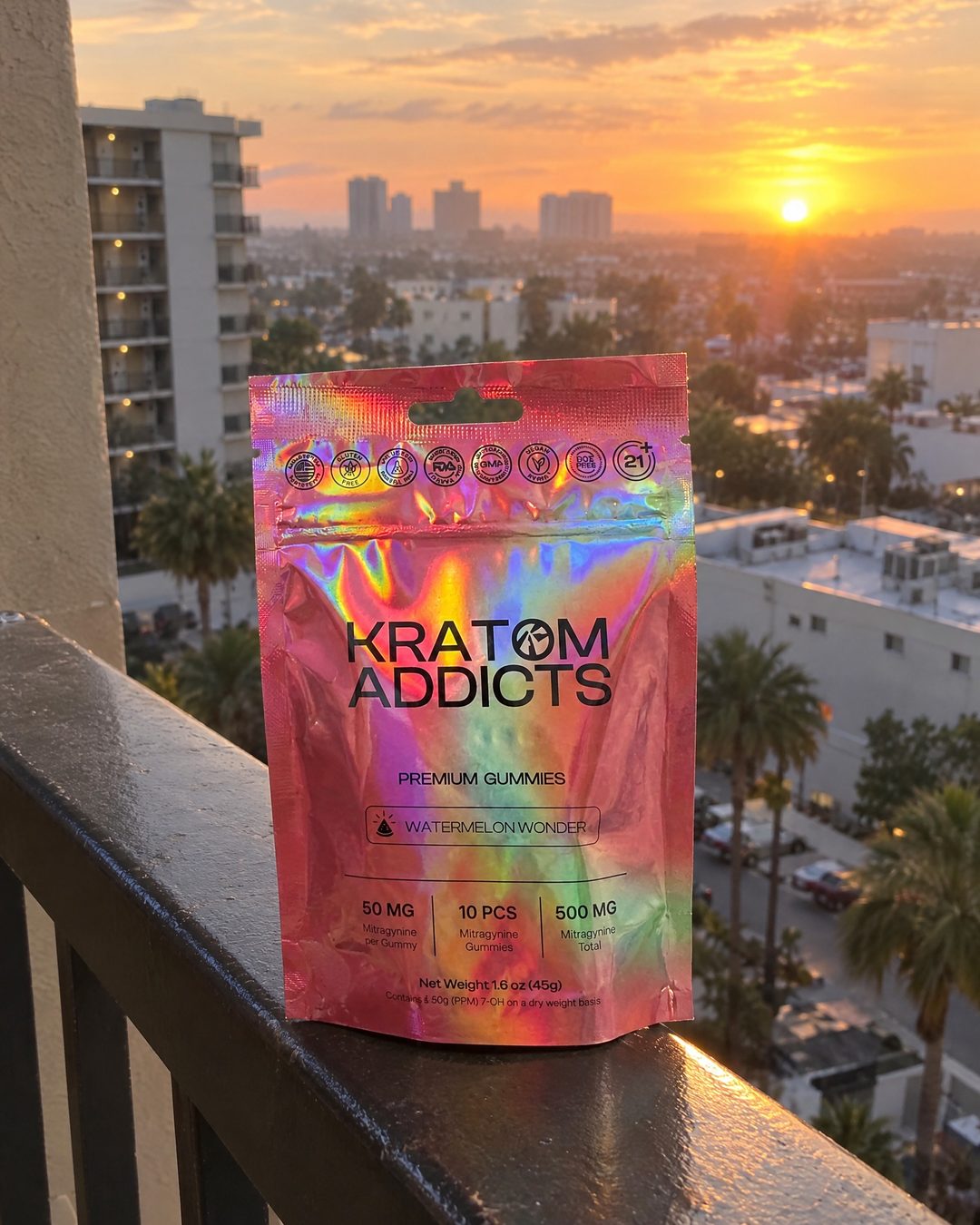 Watermelon Wonder MIT Kratom Gummies