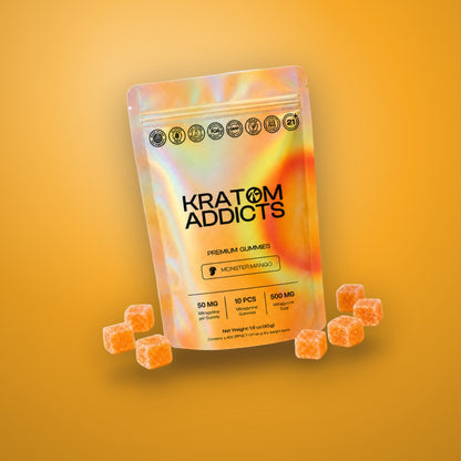 Monster Mango MIT Kratom Gummies