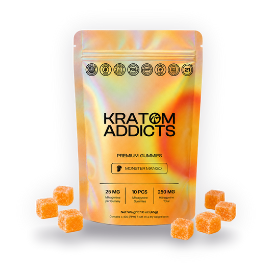 Monster Mango MIT Kratom Gummies