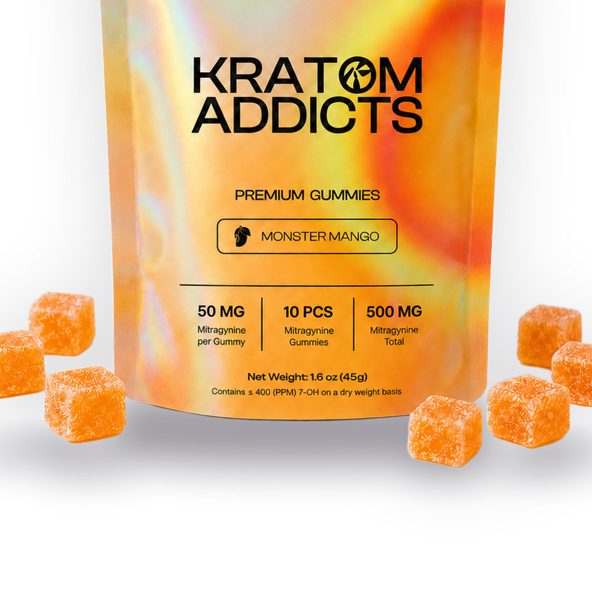 Monster Mango MIT Kratom Gummies
