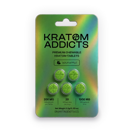 Sour Apple MIT Kratom Tabs