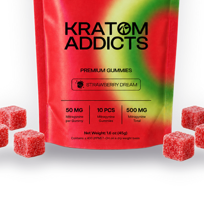 Strawberry Dream MIT Kratom Gummies