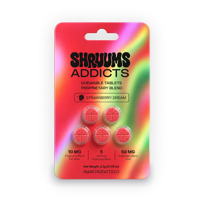 Strawberry Dream Mushroom Chewable Tablets