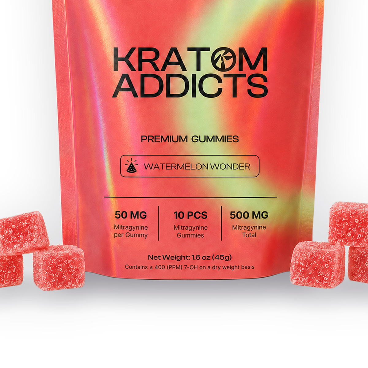 Watermelon Wonder MIT Kratom Gummies