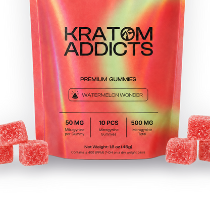Watermelon Wonder MIT Kratom Gummies