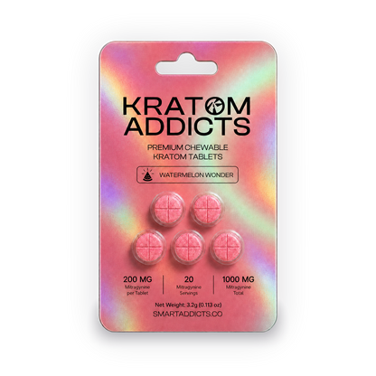 Watermelon Wonder MIT Kratom Chewable Tablets
