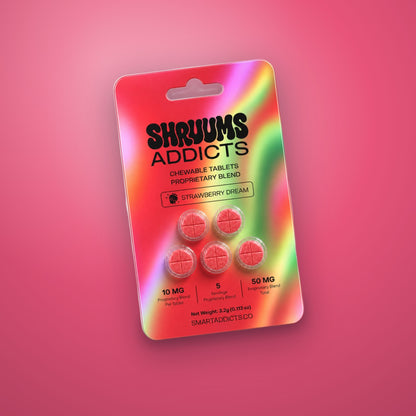 Strawberry Dream Mushroom Chewable Tablets